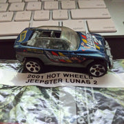 2001 Hot Wheels Jeepster Lunas 2 Variant Die-Cast Car