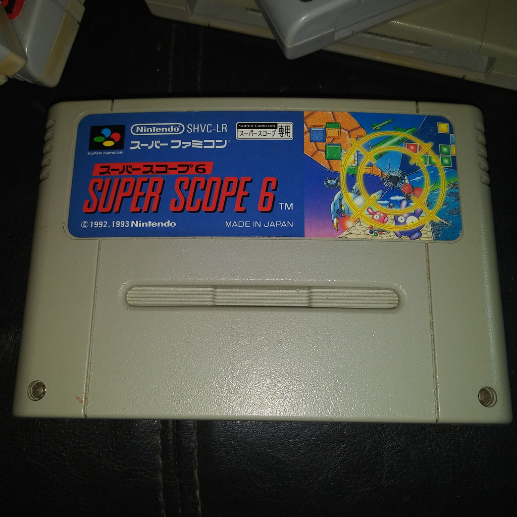 Super Famicom Nintendo SFC Super Scope 6 Japan Cartridge