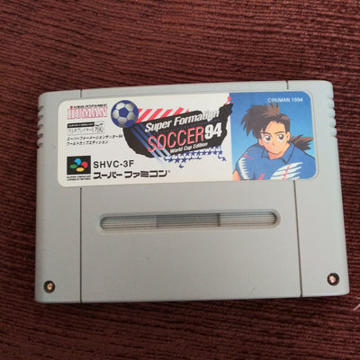 Nintendo Super Famicom Japan SNES Import Super Formation Soccer 94 World Cup Edition