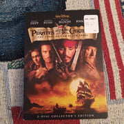 Walt Disney Pirates of Caribbean The Curse of the Black Pearl 2 DVD Collector Edition