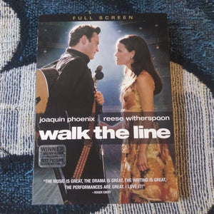 Walk The Line Full Screen DVD With Slipcover Joaquin Phoenix Reese Witherspoon