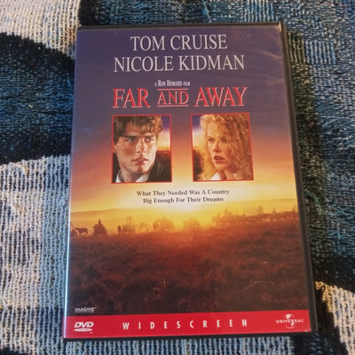 Far and Away Widescreen DVD - Tom Cruise Nicole Kidman