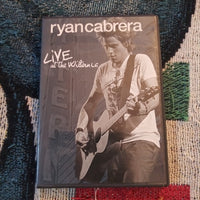 Ryan Cabrera Live At The Wiltern LG Music Concert DVD