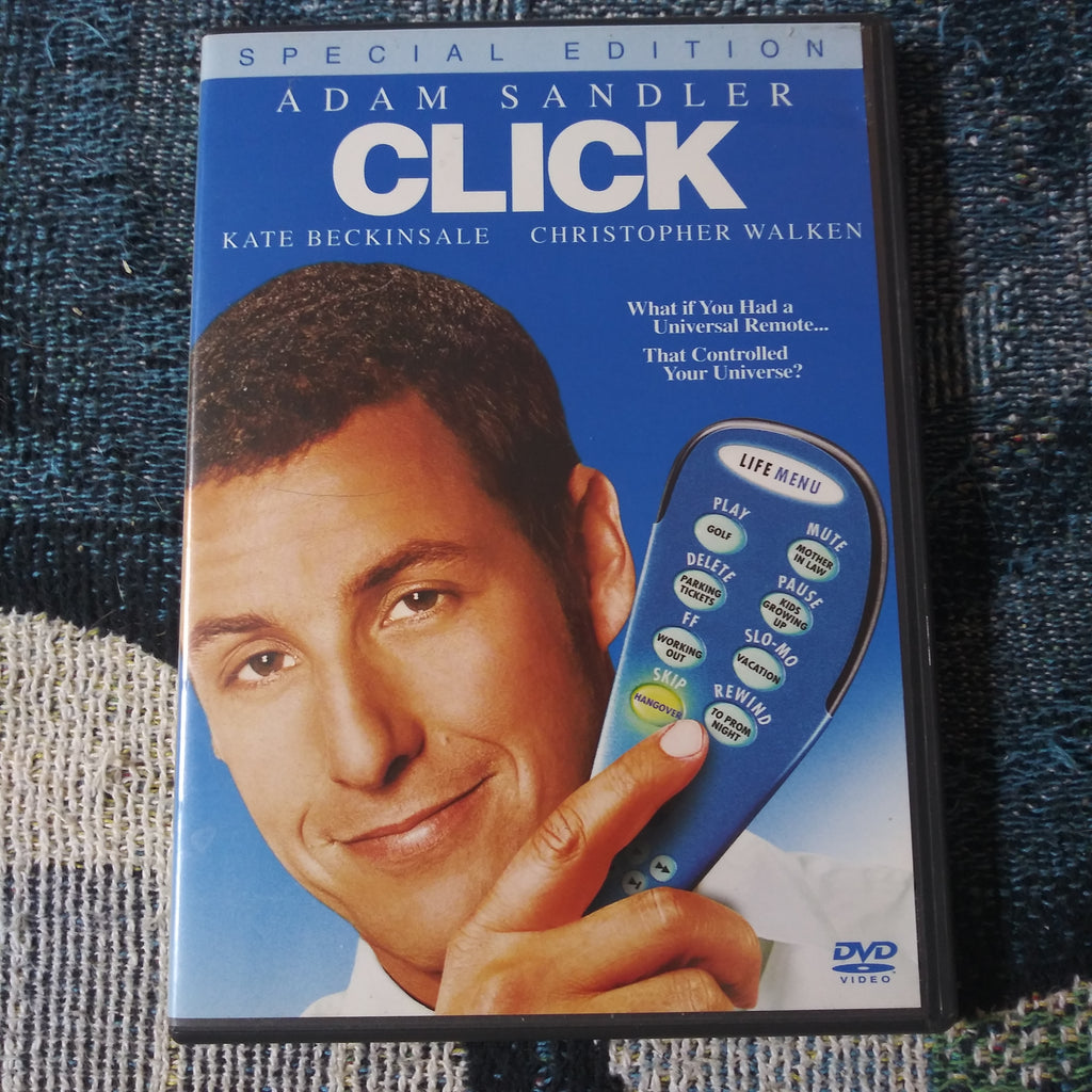 Click Special Edition DVD - Adam Sandler - Christopher Walken - Kate Beckinsale