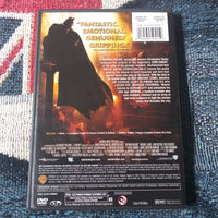 Batman Begins Widescreen DVD - Christian Bale - Katie Holmes - Michael Caine