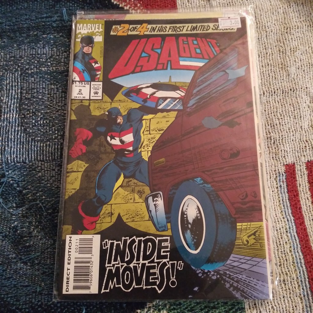 U.S. Agent Comicbooks - Marvel Comics - Choose From Drop-Down List