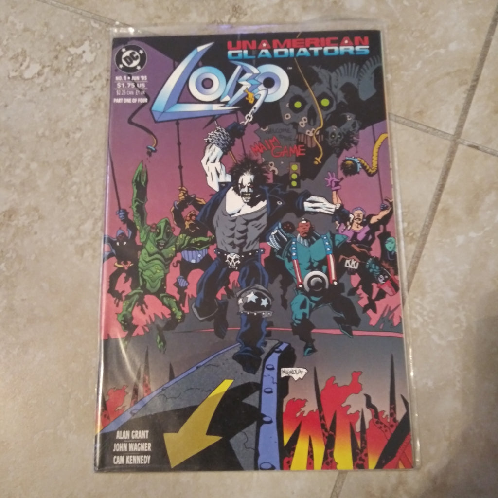 Lobo Unamerican Gladiators #1 (1993) - DC Comics NM