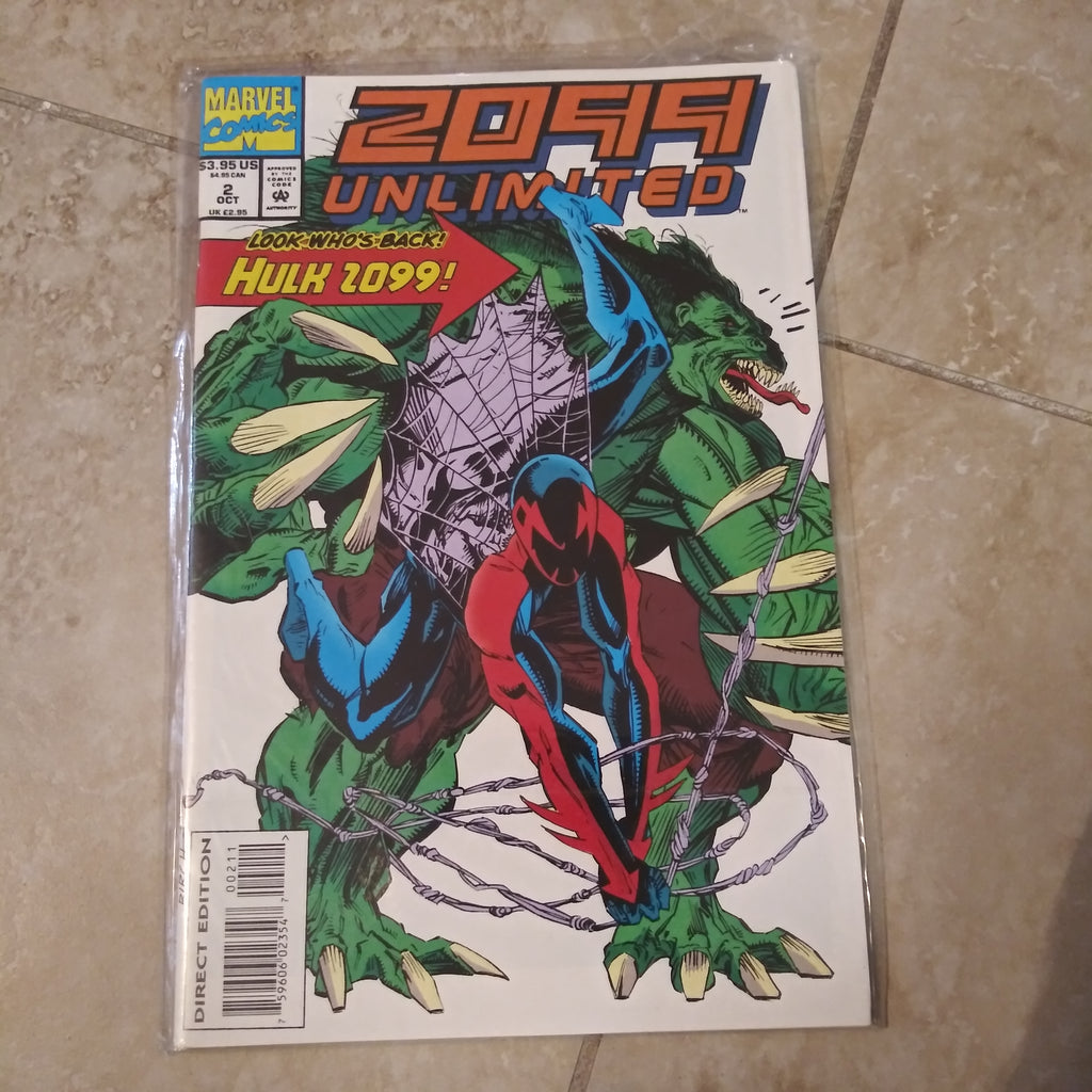 2099 Unlimited #2 - Marvel Comics - Hulk 2099 - Spiderman 2099