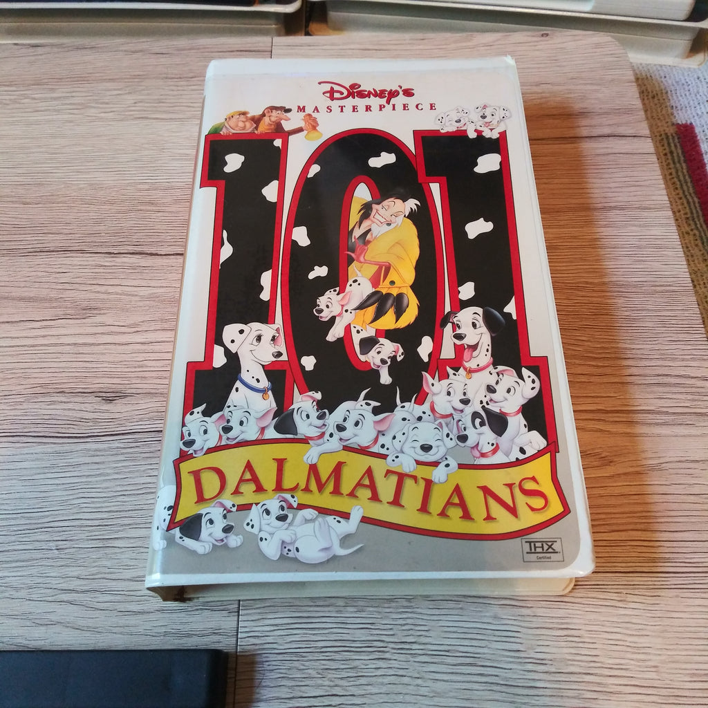 Walt Disney Materpiece 101 Dalmations Clamshell VHS
