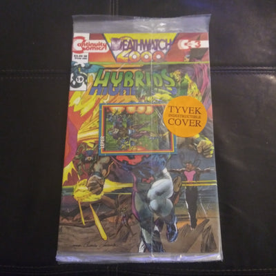 Hybrids #3 - Continuity Comics - Deathwatch 2000 pt. 19 Crossover - Bagged with Card