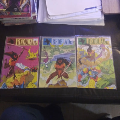 Redblade #1, 2 and 3 - Complete Dark Horse Comics Mini-Series