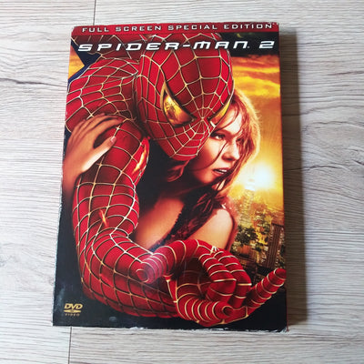 Spider-Man 2 Special Full Screen 2 Disc DVD Set - Kirsten Dunst - Tobey Maguire Spiderman