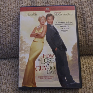 How To Lose A Guy In 10 Days DVD - Kate Hudson Matthew McConaughey