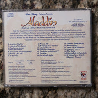 Walt Disney Aladdin Original Movie Soundtrack w/Lyrics Tim Rice BMG Music CD