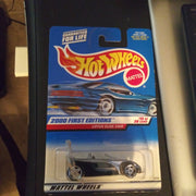 2000 Hot Wheels First Editions Lotus Elise 340R Silver Black PR5 Wheels #75 (15/36)