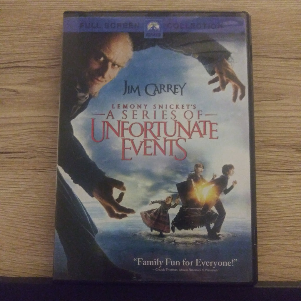Lemony Snicket's a Series Of Unfortunate Events Full Screen DVD - Jim Carrey
