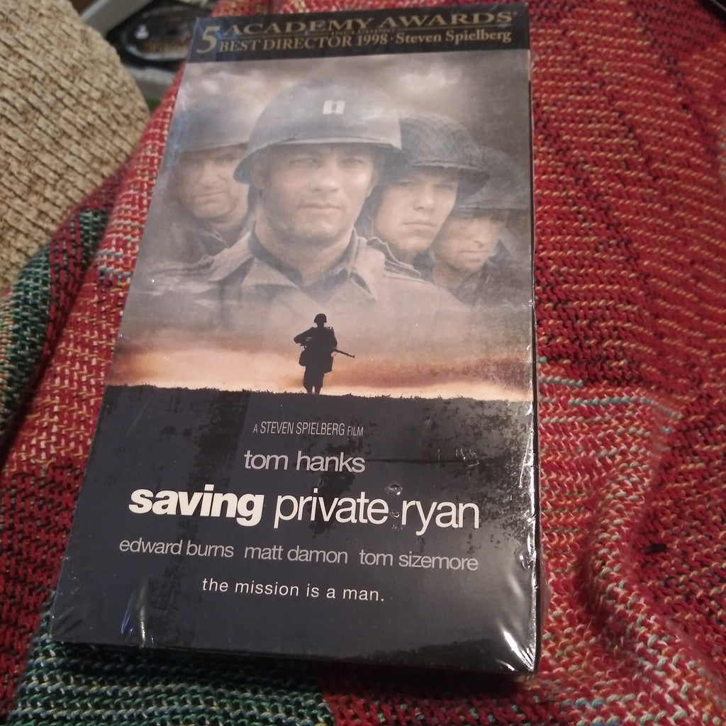 Saving Private Ryan VHS Tape - NEW SEALED - Tom Hanks - Matt Damon
