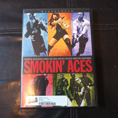 Smokin' Aces Widescreen DVD - Ben Affleck - Andy Garcia - Alicia Keys - Ray Liotta