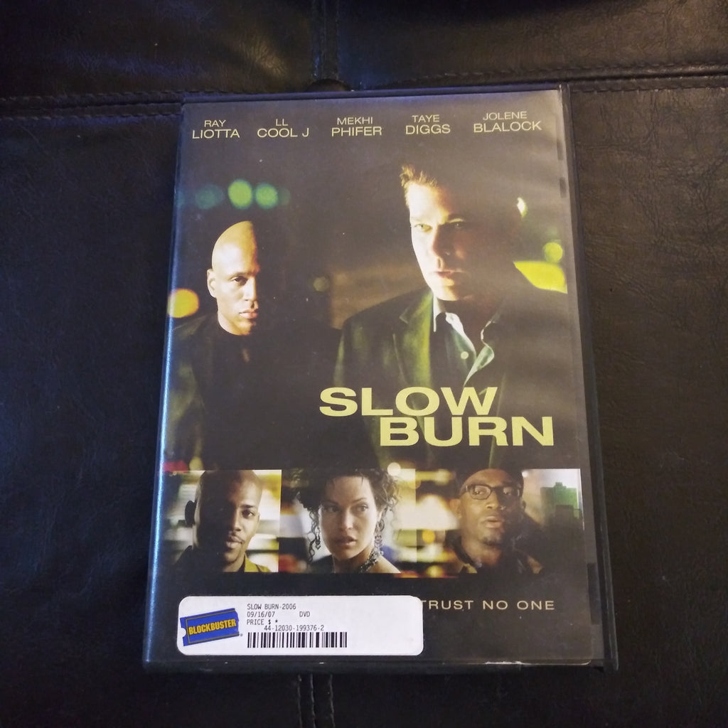 Slow Burn DVD - Ray Liotta - LL Cool J - Taye Diggs - Mekhi Phifer