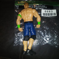 2013 Mattel WWE John Cena Never Give Up Green Bands Figure