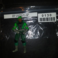 2002 Hasbro G.I. Joe Loose Sgt. Stalker v.1 Action Figure Loose