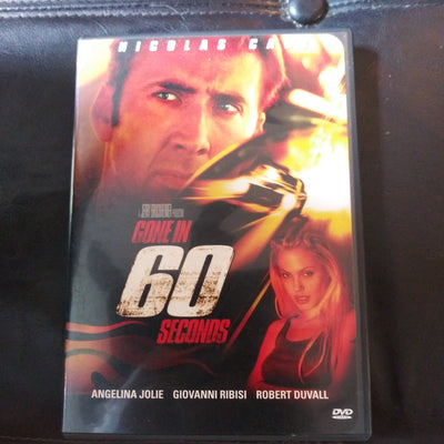 Gone In 60 Seconds DVD with Chapter Insert - Nicolas Cage - Robert Duvall