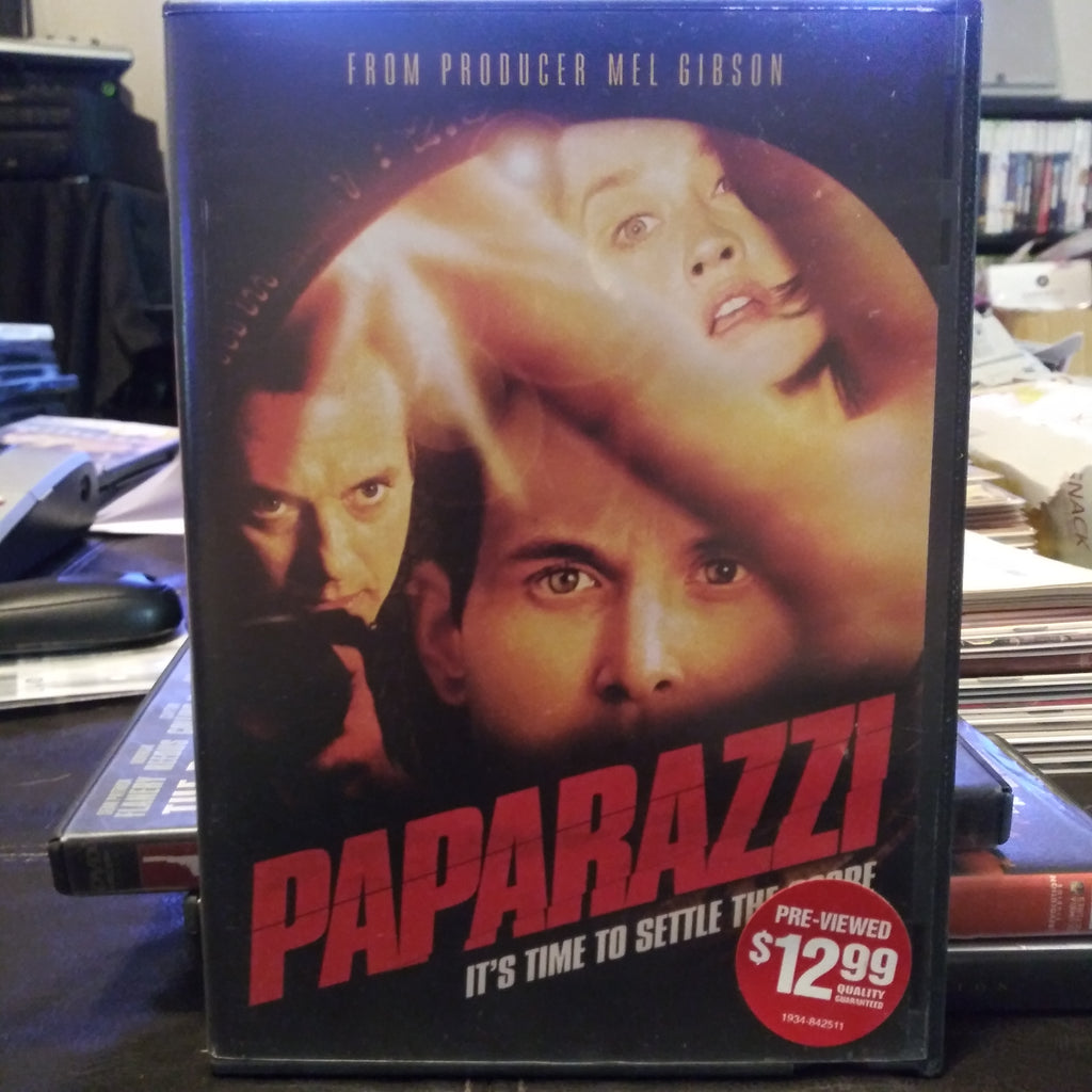 Paparazzi Fullscreen & Widescreen DVD - Mel Gibson Production 2005