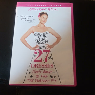 27 Dresses - Full Screen Edition DVD - Katherine Heigl - Romcom
