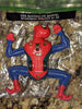 2009 McDonalds Marvel Spiderman Red & Blue Wheeled Crawler / Walker Figure