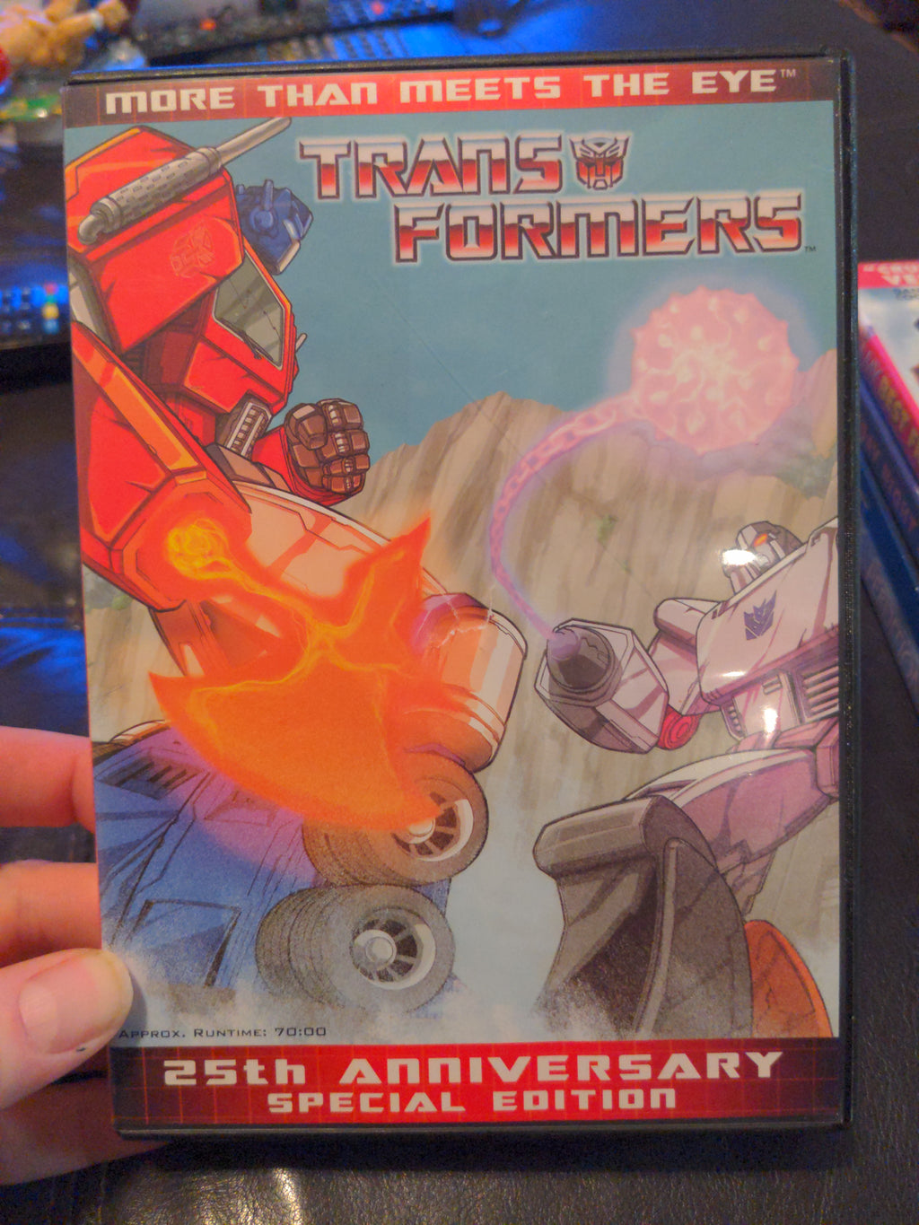 Transformers 25th Anniversary Special Edition DVD - 1st 3 Episodes of Series
