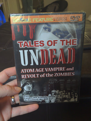 Tales Of The Undead DVD: Atom Age Vanpire & Revolt of the Zombies NEW