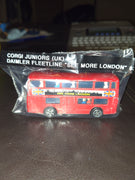 1984 Corgi Juniors (UK) Daimler Fleetline "See More London" Double Decker Bus