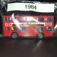 1984 Corgi Juniors (UK) Daimler Fleetline "See More London" Double Decker Bus
