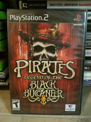 Playstation 2 Sony PS2 - NEW/SEALED Pirates Legend of the Black Buccaneer