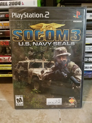 Playstation 2 Sony PS2 - SOCOM U.S. Navy Seals Complete