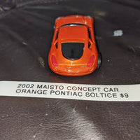 2002 Maisto Concept Car Orange Pontiac Solstice