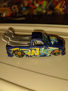 2008 Hot Wheels #74 All Stars Super Tuned Graffiti Blue/Grey Variant PR5