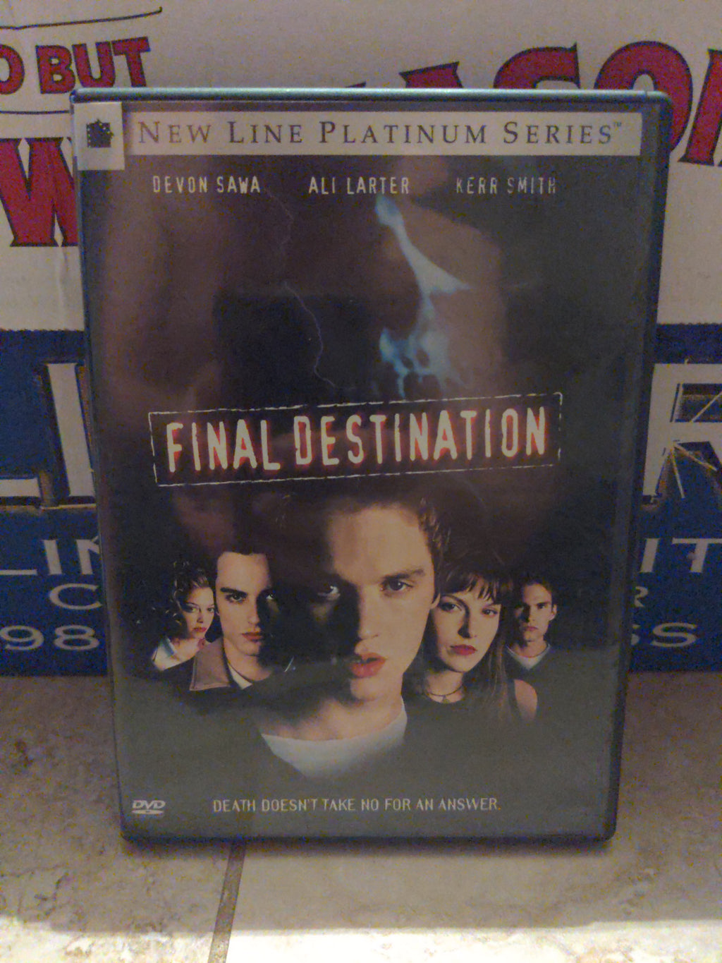 Final Destination New Line Platinum Series DVD with Chapter Insert