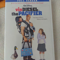 Walt Disney The Pacifier Full Screen DVD - Vin Diesel - with Chapter Insert