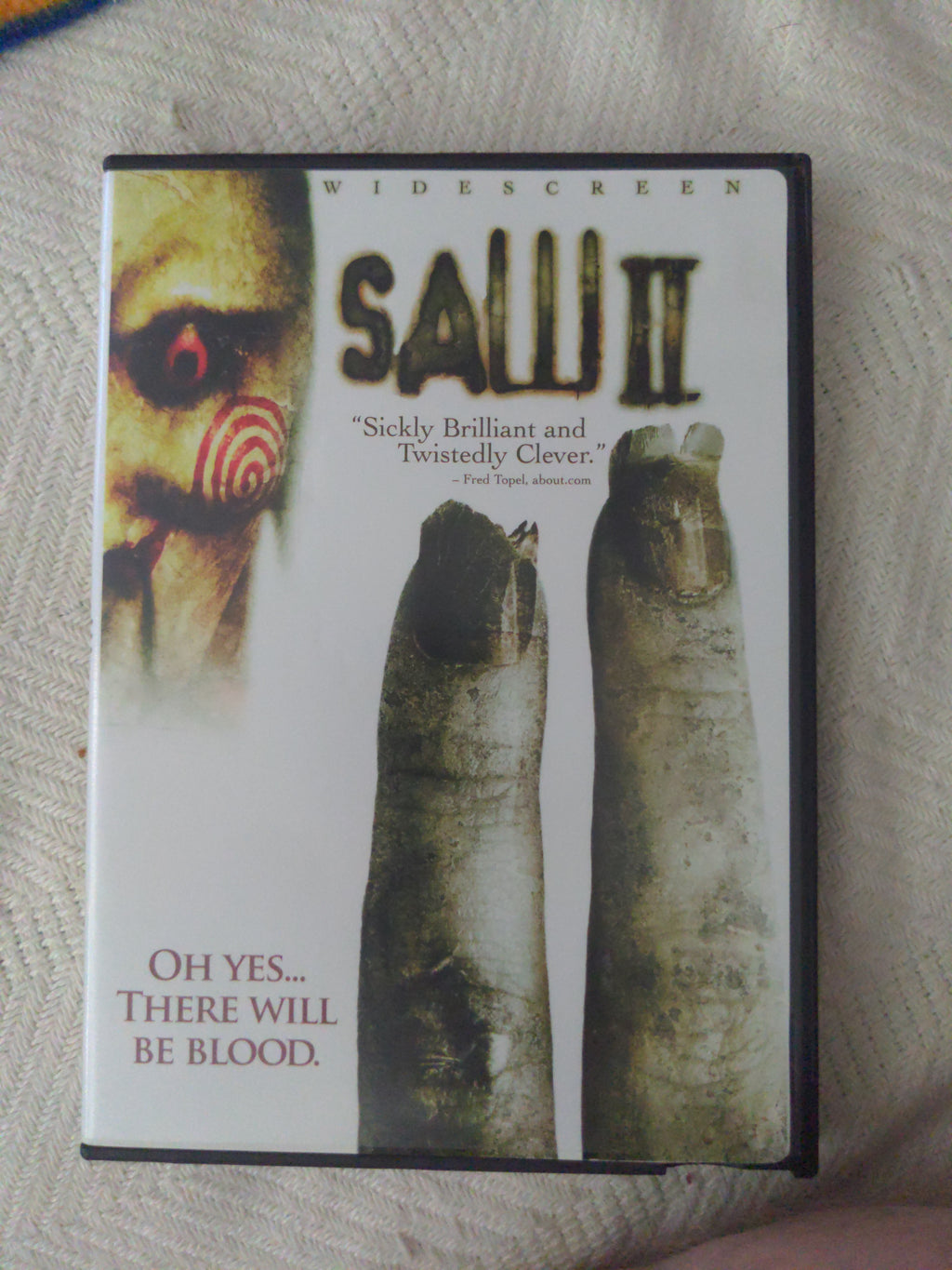 Saw II Widescreen Horror DVD - Donnie Wahlberg - Dina Meyer