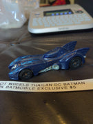 Hot Wheels Thailand Batmobile from 5pk Blue with Flames