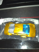 2002 Hot Wheels China #7 Gold Zotic Police Die-Cast Car