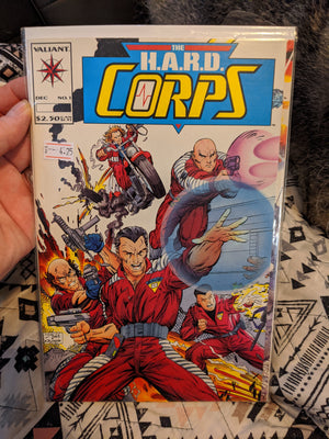 The H.A.R.D. Corps #1 - Valiant Comics - Jim Lee Cover - 1st Issue