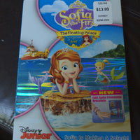 Walt Disney Junior Sofia The First The Floating Palace Ariel DVD w/ Friendship Bracelets