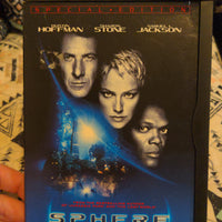Sphere Special Edition Snapcase DVD - Dustin Hoffman - Sharon Stone - Samuel Jackson