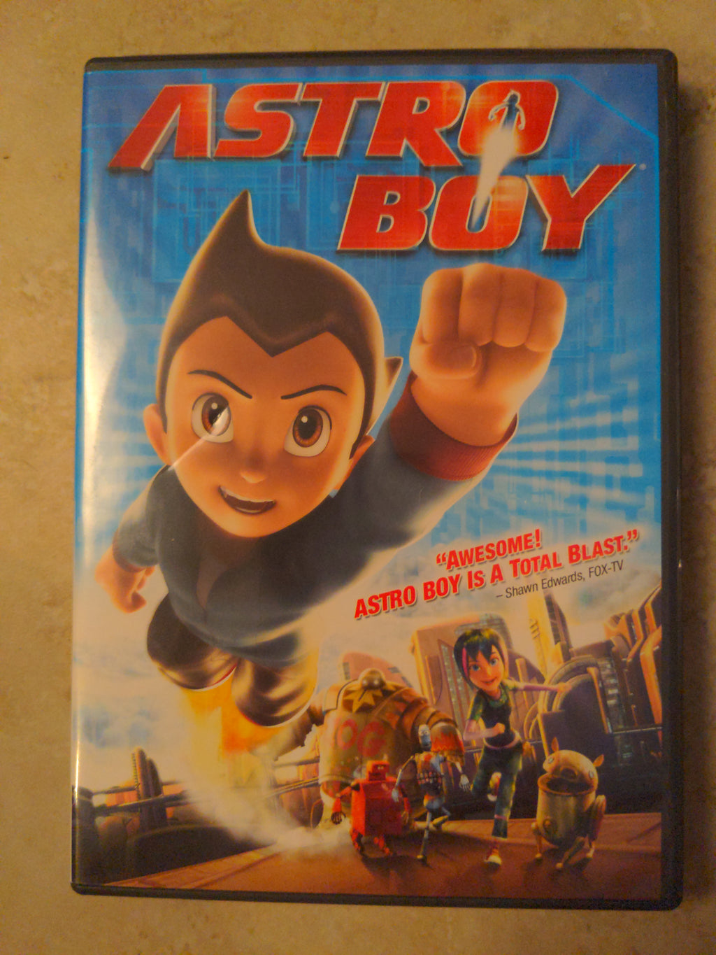 Astro Boy DVD with Hair Gel Advertising Insert