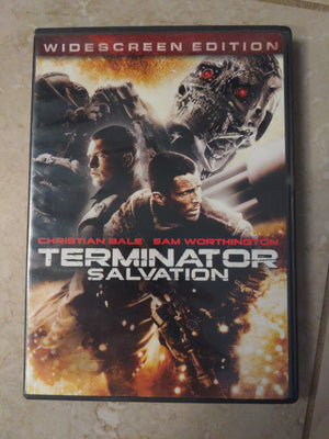 Terminator Salvation Widescreen DVD - Christian Bale - Sam Worthington