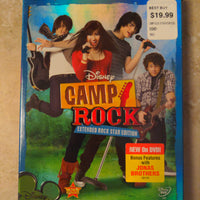 Walt Disney Camp Rock Extended Rock Star Edition DVD with Slipcover & Insert