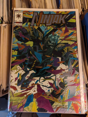 Ninjak #1 - Valiant Comics Chromium Cover