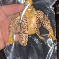 1998 Jakks WWF Expect No Mercy Rock W/Leopard Jacket Figure